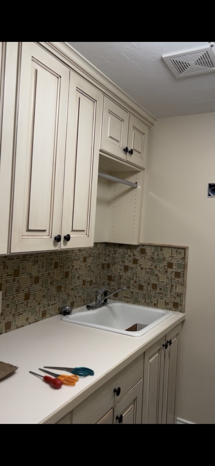 Ynot Painting kitchen cabinet project